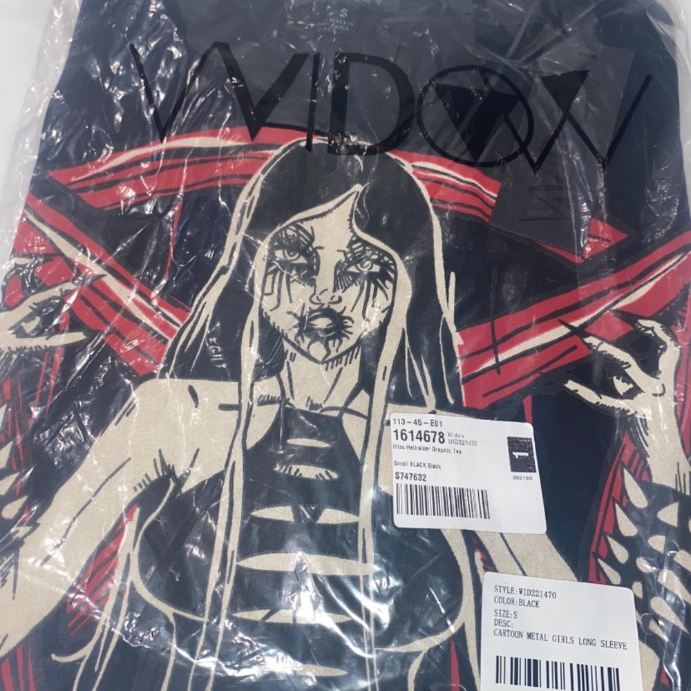 Goth Long Sleeve Graphic Tee